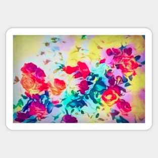 Summer Roses Sticker